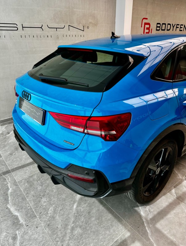 Déchromage complet sur cet Audi Q3 à Montpellier, Hérault 