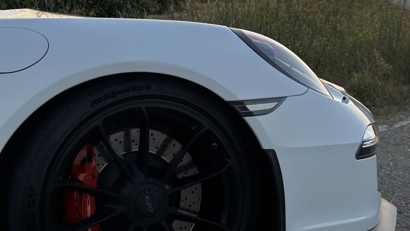 Film de protection PPF intégral sur cette Porsche 911 (991.1) GT3 Clubsport à Montpellier (Hérault)