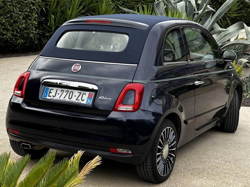 Nettoyage intérieur + extérieur avant vente pour cette magnifique Fiat 500 Riva à Sète, près de Montpellier (Hérault)