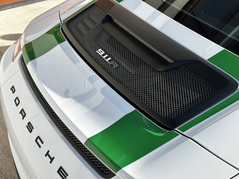 Porsche 911R arrière