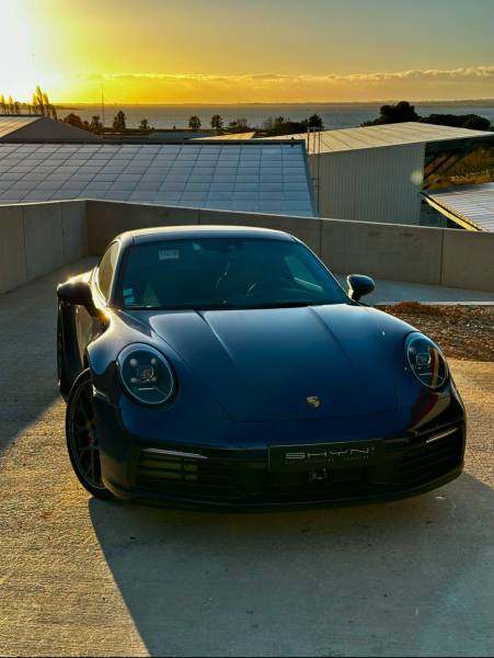 Porsche 911 992 Carrera 4S 3/4 avant montpellier