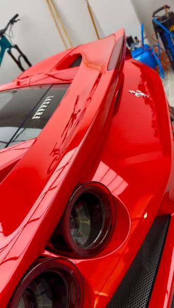 ppf ferrari f8 tributo arrière montpellier