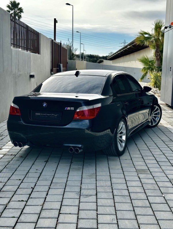 Traitzment céramique sur cette incroyable BMW M5 e60 à Montpellier et alentours