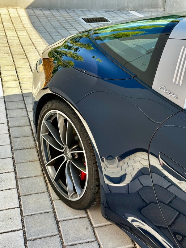 Film de protection PPF sur cette Porsche 911 (992.1) Targa 4S