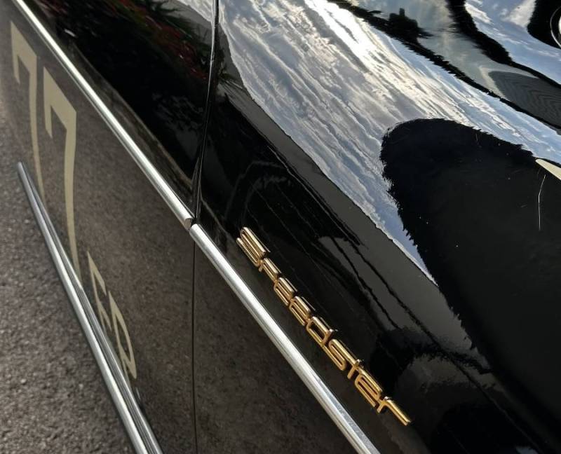 Traitement céramique sur cette légendaire Porsche 356A Speedster à Montpellier (Hérault)