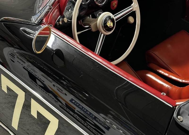 Traitement céramique sur cette légendaire Porsche 356A Speedster à Montpellier (Hérault)