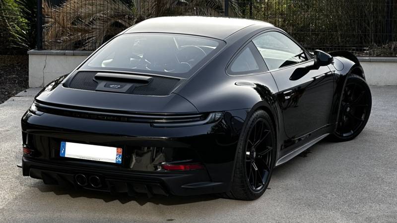 Film de protection PPF intégral sur cette Porsche 911 (992.1) GT3 Touring à Montpellier (Hérault)