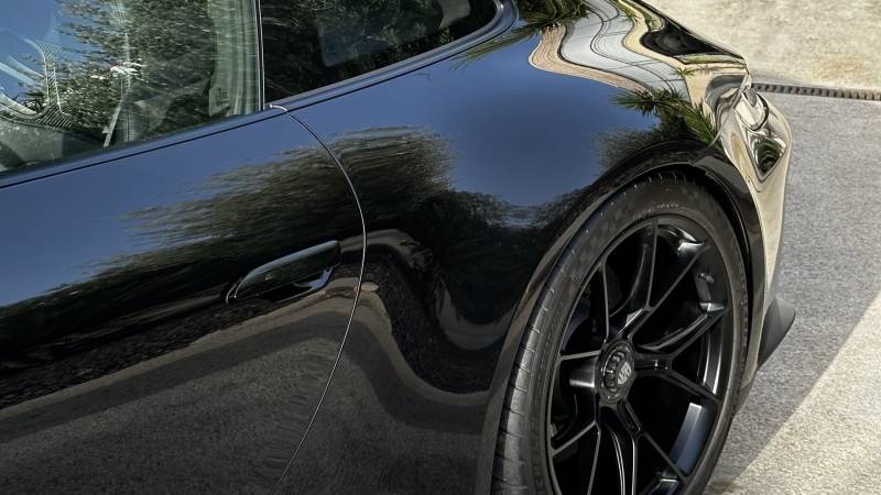 Film de protection PPF intégral sur cette Porsche 911 (992.1) GT3 Touring à Montpellier (Hérault)