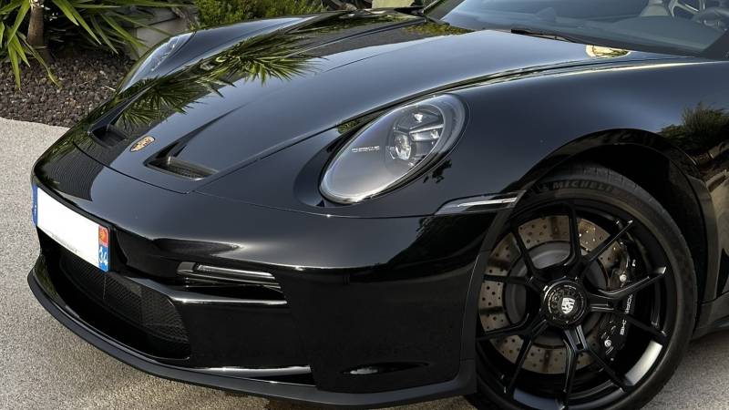 Film de protection PPF intégral sur cette Porsche 911 (992.1) GT3 Touring à Montpellier (Hérault)