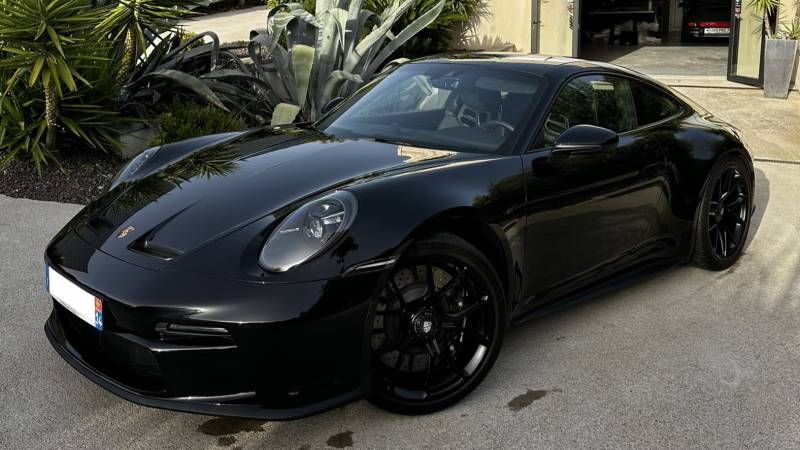 Film de protection PPF intégral sur cette Porsche 911 (992.1) GT3 Touring à Montpellier (Hérault)