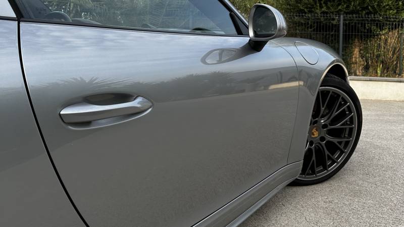 Film de protection PPF intégral sur cette Porsche 911 (991.2) Targa 4S à Montpellier (Hérault)