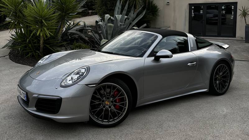 Film de protection PPF intégral sur cette Porsche 911 (991.2) Targa 4S à Montpellier (Hérault)