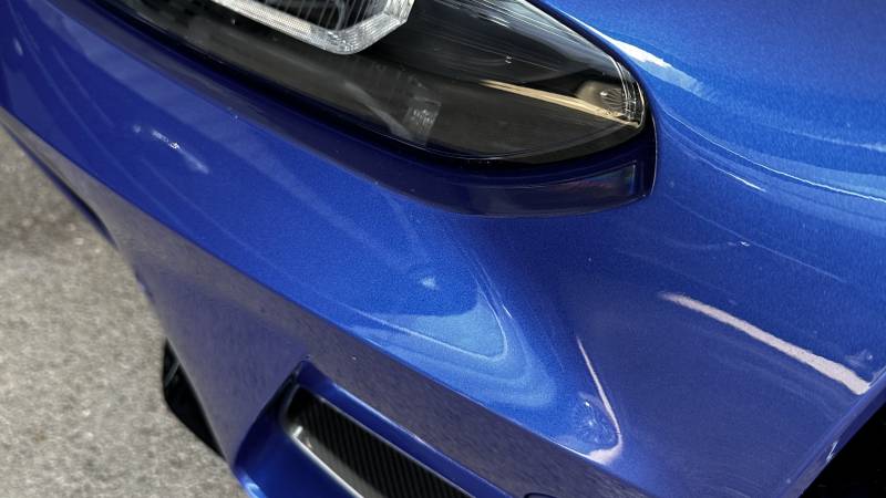 Film de protection PPF partiel sur cette BMW M4 Compétition à Montpellier (Hérault)